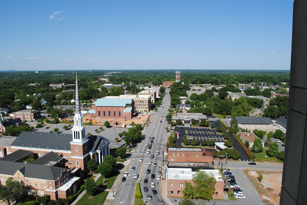 DSC_0077 View of Spartanburg SC from Denny's building Doug Gregory
