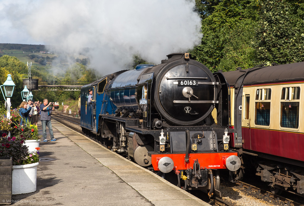 Chuff chuff Having filled the tender with water, A1 no. 60… Flickr