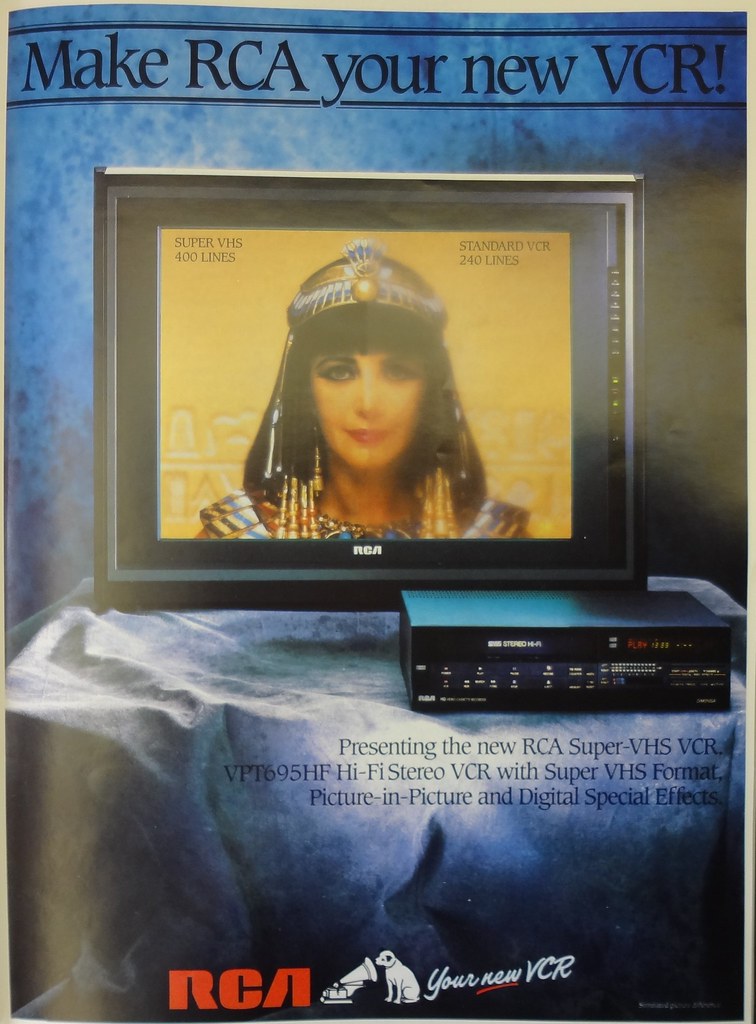 RCA TV Ad 1980s 1988 Howard Flickr