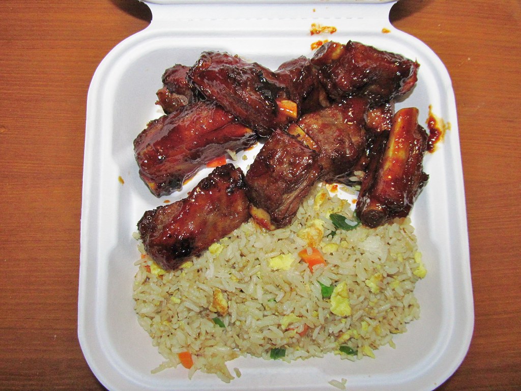 Panda Express Chinese Spare Ribs w/Fried Rice Both very ta… Willis