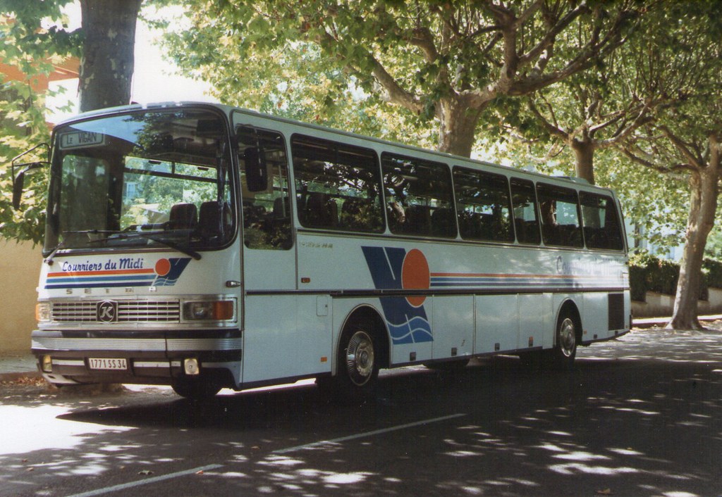 1989 LE VIGAN 30 CARS LES COURRIERS DU MIDI (1) SETRA S215… michel tinnirello Flickr