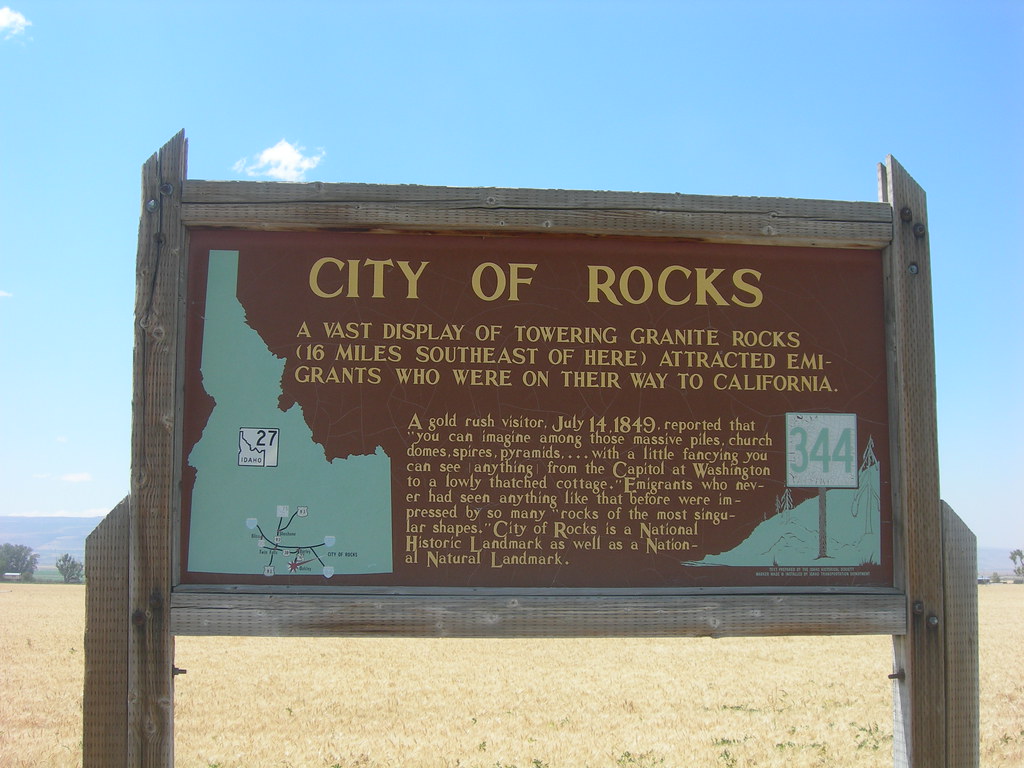 City of Rocks Historic Marker Oakley, Idaho Jimmy Emerson, DVM Flickr