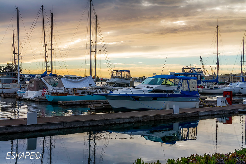 Oakland Marina HDR sRGB Colorspace (view ProPhoto version … Flickr