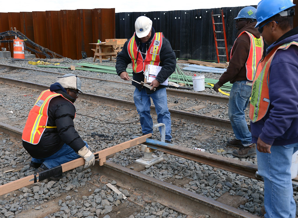 Rockaway Line Work Crews are feverishly working to restore… Flickr