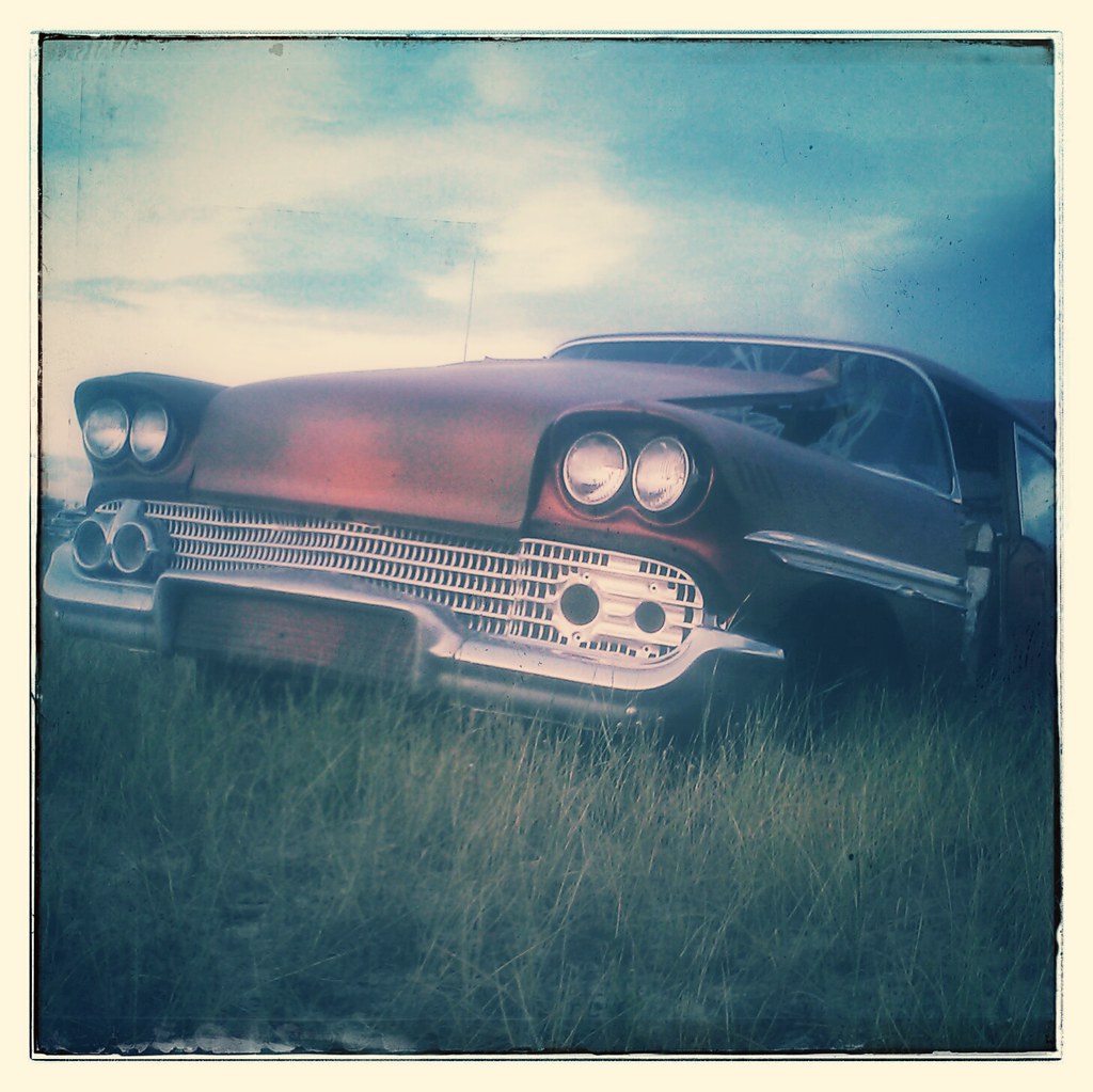 Rusted car near Cortez, Colorado jakepler1 Flickr