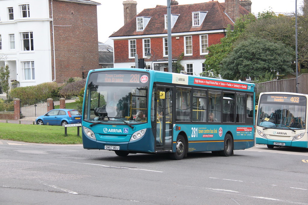 124539 Arriva Kent & Surrey (KT) GN57BOJ Tunbridge Wells