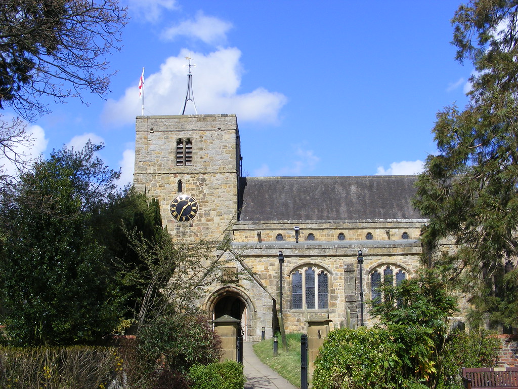 Ponteland (Northumberland), St Mary's Church. Majama2013 Flickr