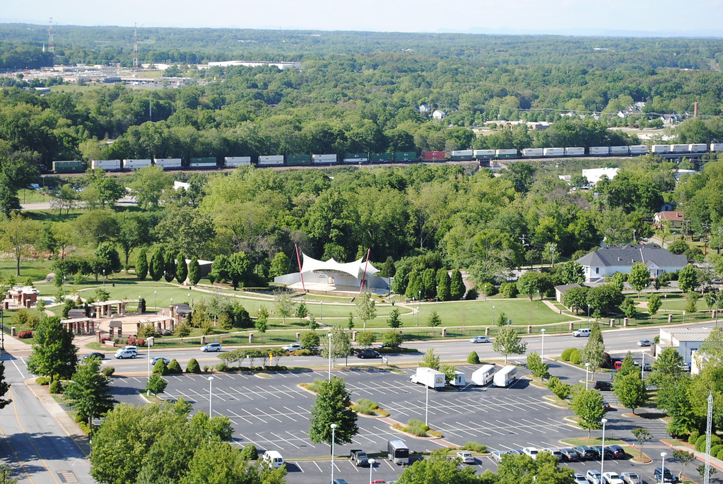 DSC_0095 View of Spartanburg SC from Denny's building Doug Gregory