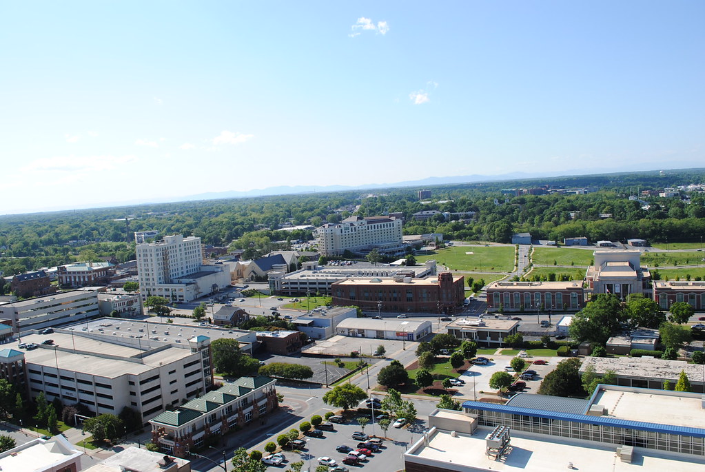 DSC_0089 View of Spartanburg SC from Denny's building Doug Gregory