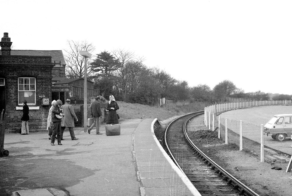 Marks Tey station (4), 1973 Bluepelicanrailway Flickr