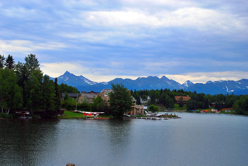 Alaska Anchorage Campbell Lake (Private Lake) Capturing Th… Flickr