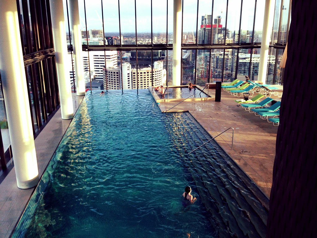 Pool at Crown Metropol Hotel, Melbourne Australia www.crow… Flickr