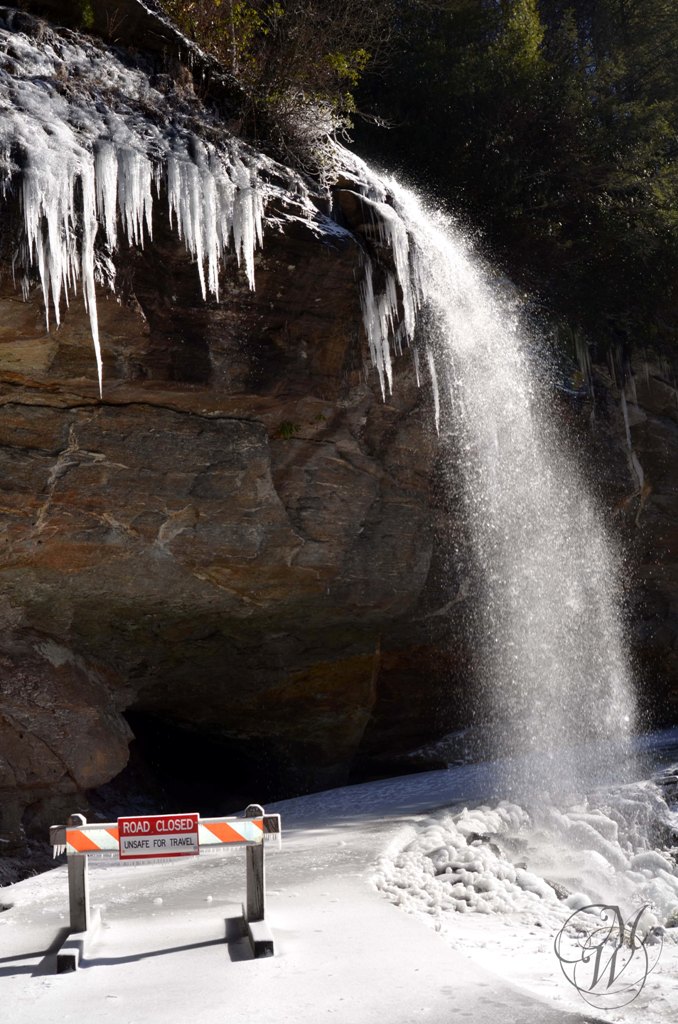 Bridal Veil Falls near Highlands NC The road can be driven… Flickr