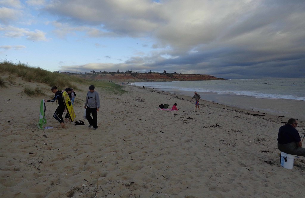 Photos taken of South Port Beach SA at high tide Dick Oles… Flickr