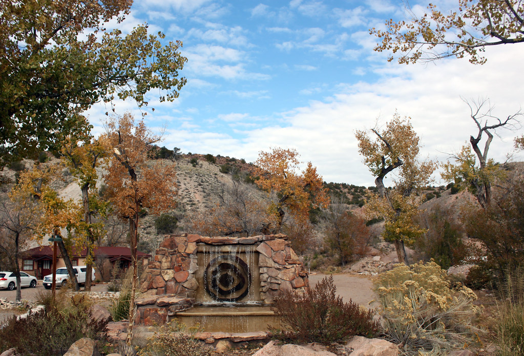Entrance to Ojo Caliente This is the entrance to Ojo Calie… Flickr