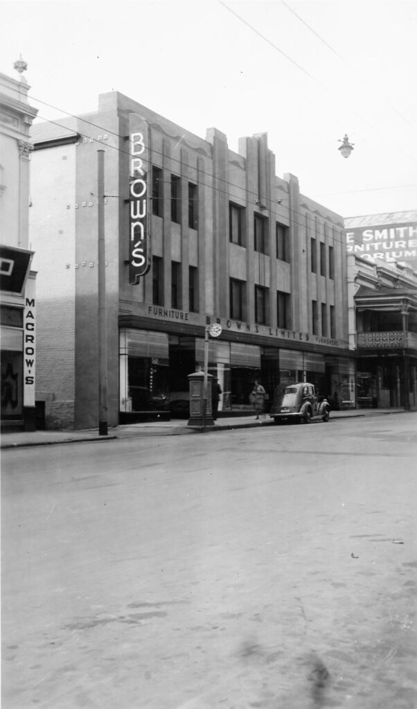 Hindley Street, Adelaide, 1939 B 8207 Brown's Limited furn… Flickr