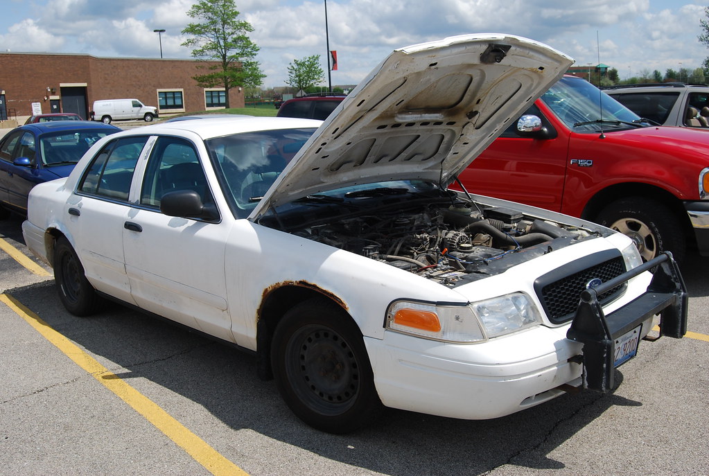 Old Crown Vic Cop Car artistmac Flickr