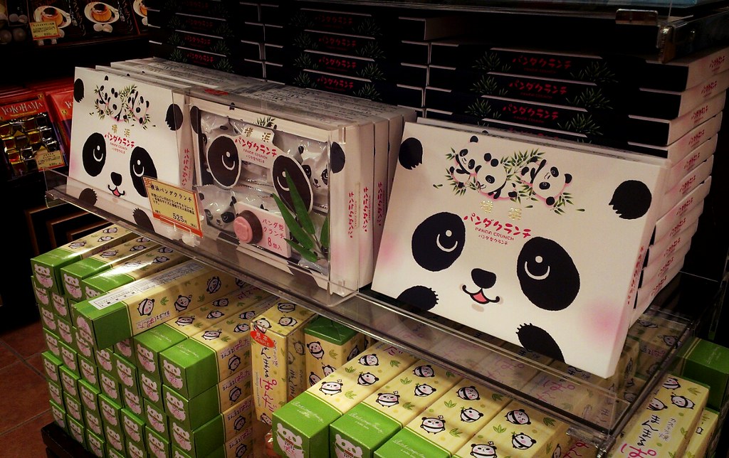 Panda Sweets Chinatown, Yokohama Markéta Flickr