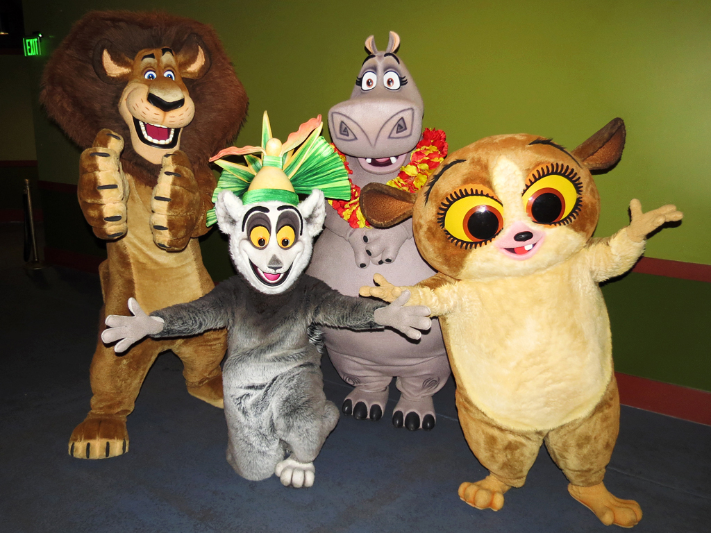 Alex, King Julien, Gloria and Mort Stanleyville Theater, B… Flickr