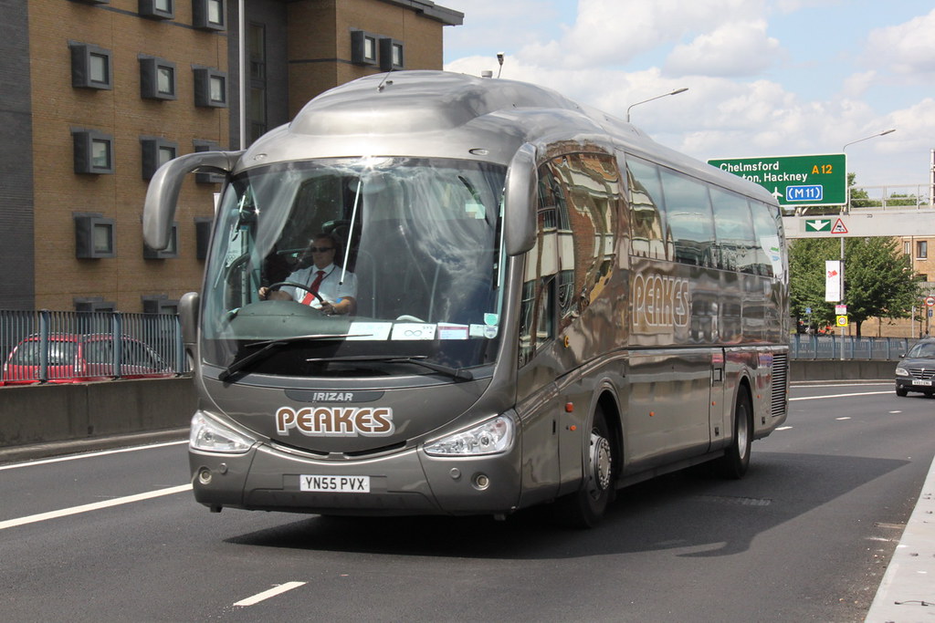 95228 Peakes Coaches, Pontypool (CS) YN55PVX A12, Bromley … Ken