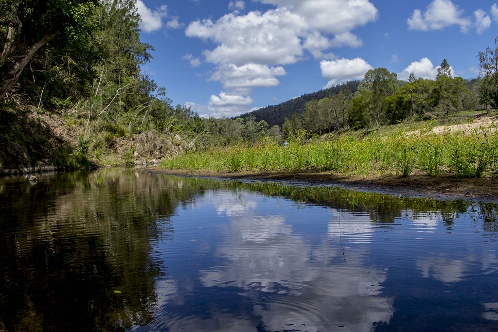Mary River swimming hole along the Mary river near Kenilwo… Flickr