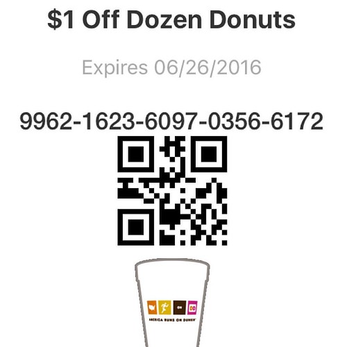JuneDeals Check Out This Deal From Dunkin Donuts Expire… Flickr