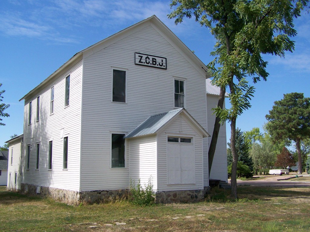 ZCBJ Hall Tyndall SD nrhp 85000181 The ZCBJ Hall is a … Flickr