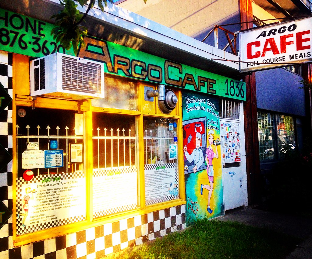 Vintage Vancouver The historic Argo Cafe, in business sinc… Flickr