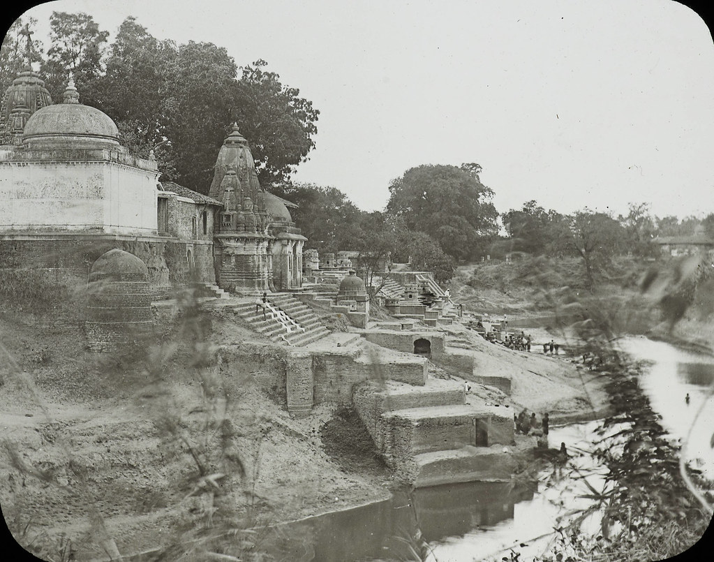 Baroda, Temple and River, India, ca. 1920 (IMPCSCNWW33OS… Flickr