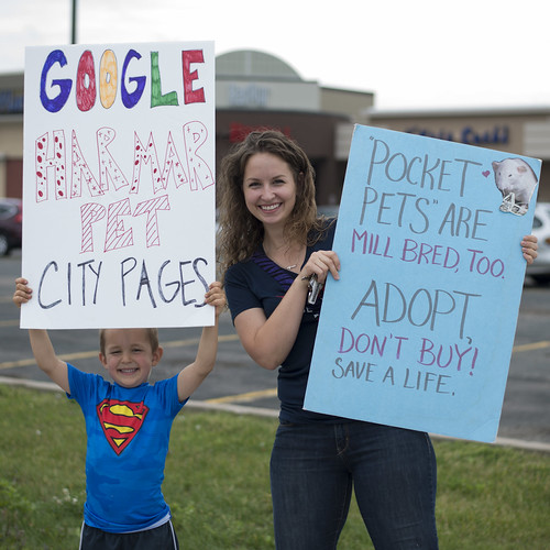 Protest against HarMar Pet Shop Roseville, Minnesota June … Flickr