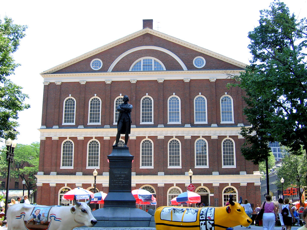 Faneuil Hall Faneuil Hall in Boston, MA. HarshLight Flickr
