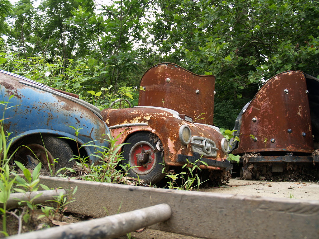 Amusement Park Junk Yard This is the land of amu… Flickr