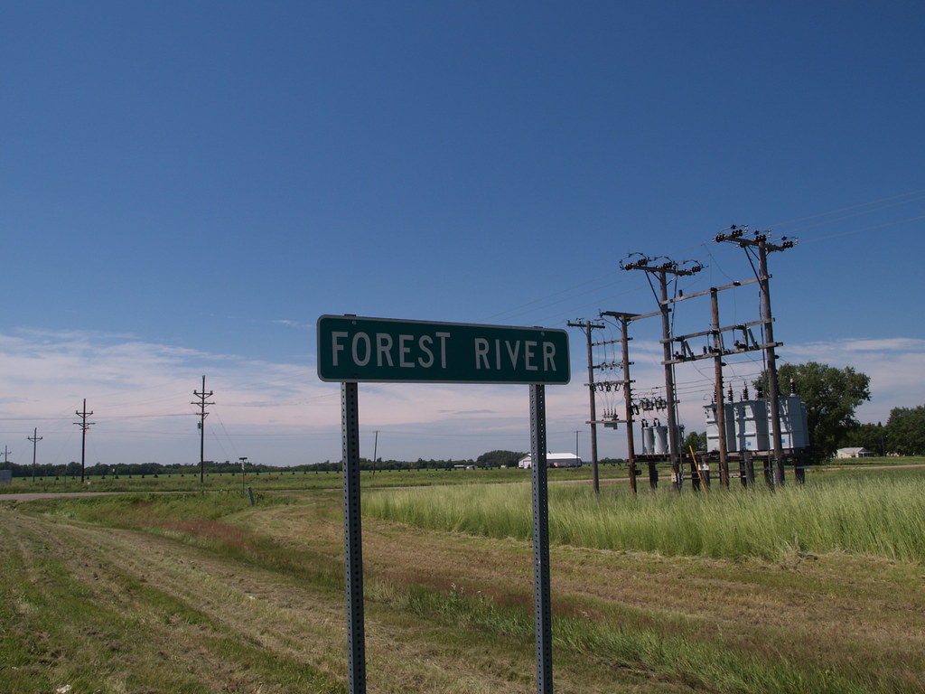Forest River, North Dakota Forest River, North Dakota. Fro… Flickr