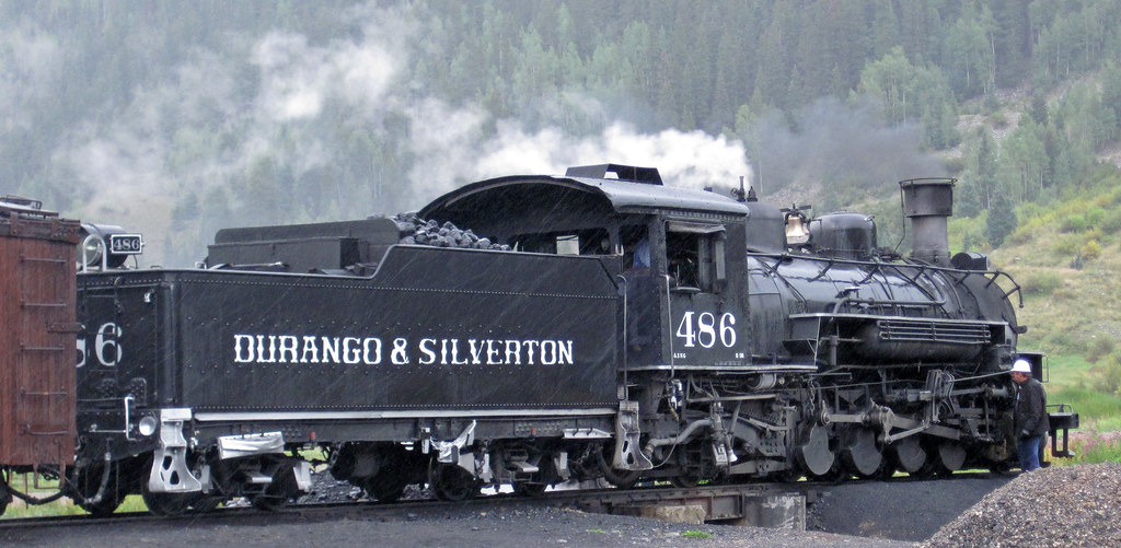 Durango & Silverton Railroad 486 steam (K36 … Flickr