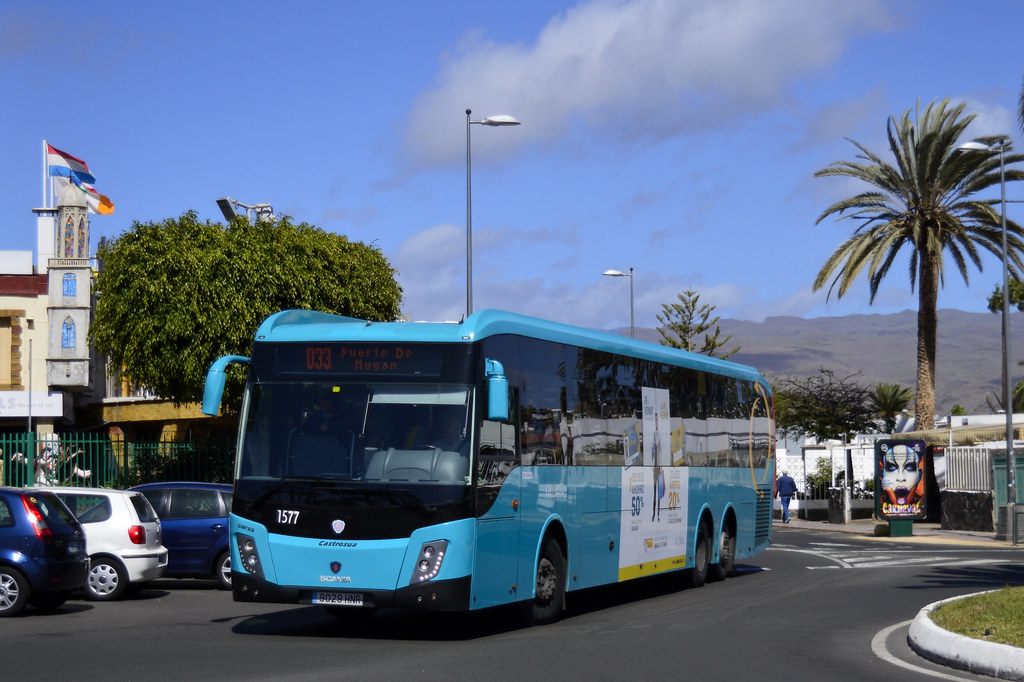 Global 1577 Playa Del Ingles, Gran Canaria This bus is a… Flickr