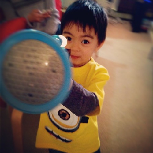 Cutest minion using a banana scented fart gun... Hahaha!!!… Flickr