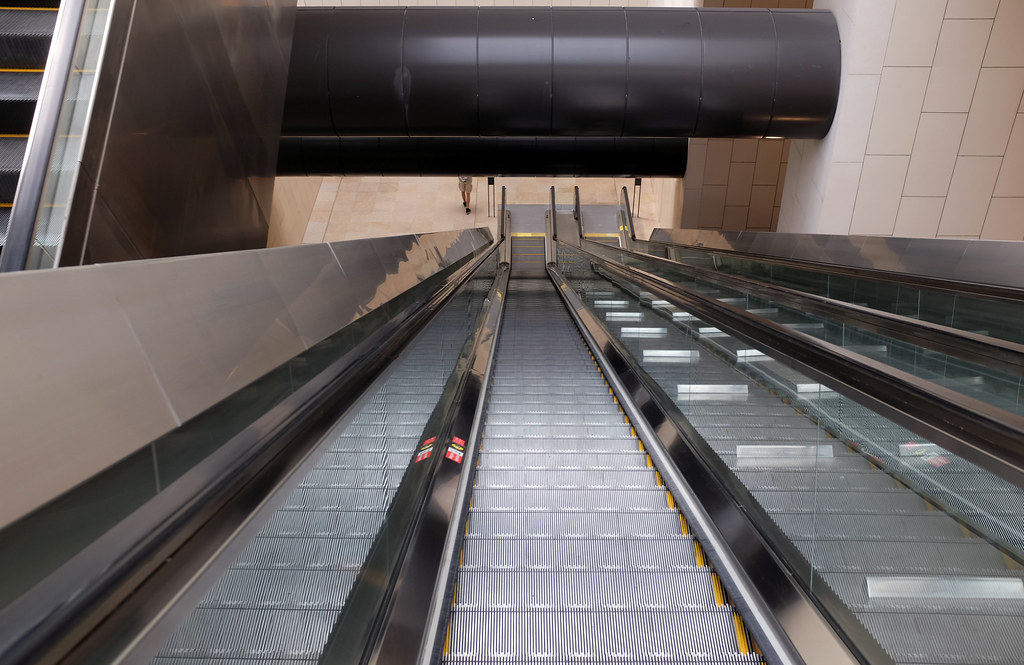 Bras Basah MRT Station The station is the deepest station … Flickr