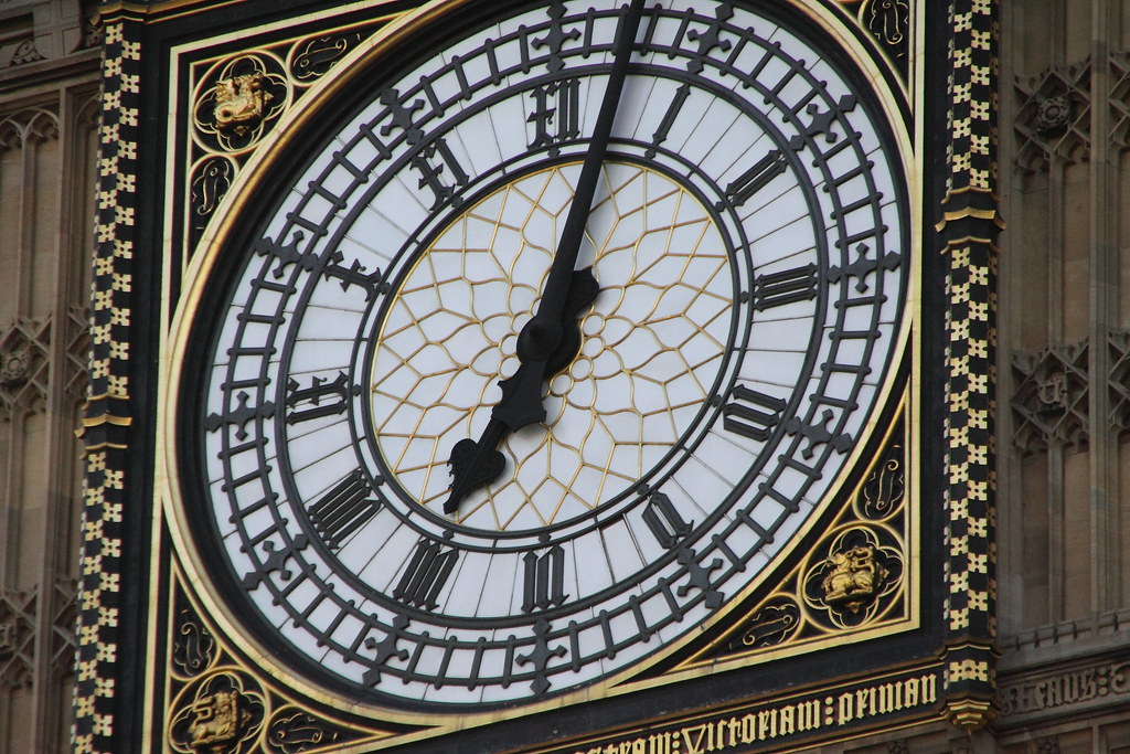 Big Ben clock face Ian Press Flickr