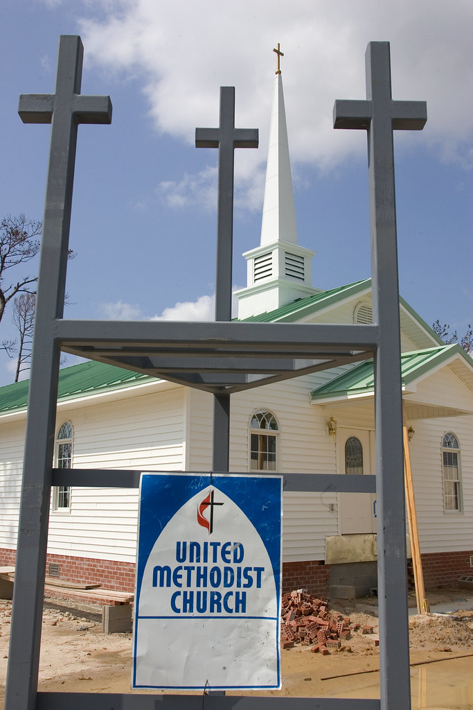 D1602 A newly rebuilt Clermont Harbor (Miss.) United Metho… Flickr