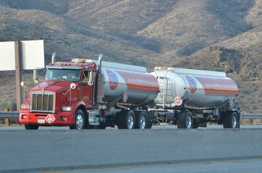 UNION 76 KENWORTH DOUBLE FUEL TANKER TRUCK Navymailman Flickr