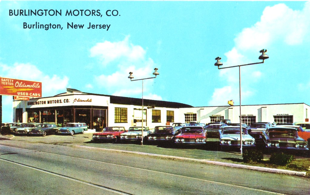 Burlington Motors Co., Burlington NJ, Olds & Rambler, 1959… Flickr