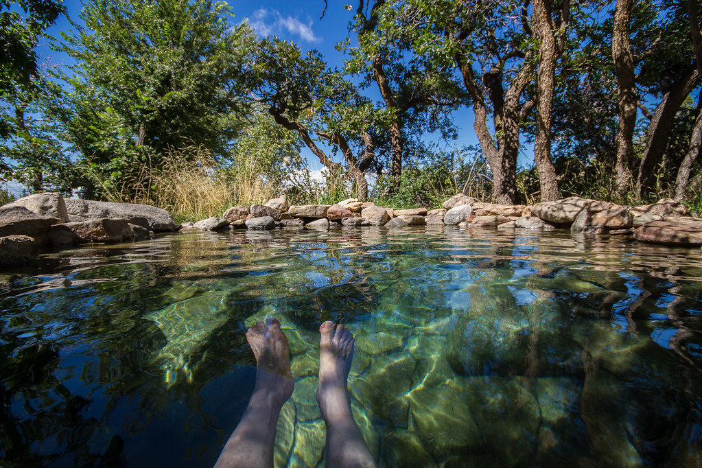 Orient Land Trust Valley View Hot Springs Soaking in the… Flickr