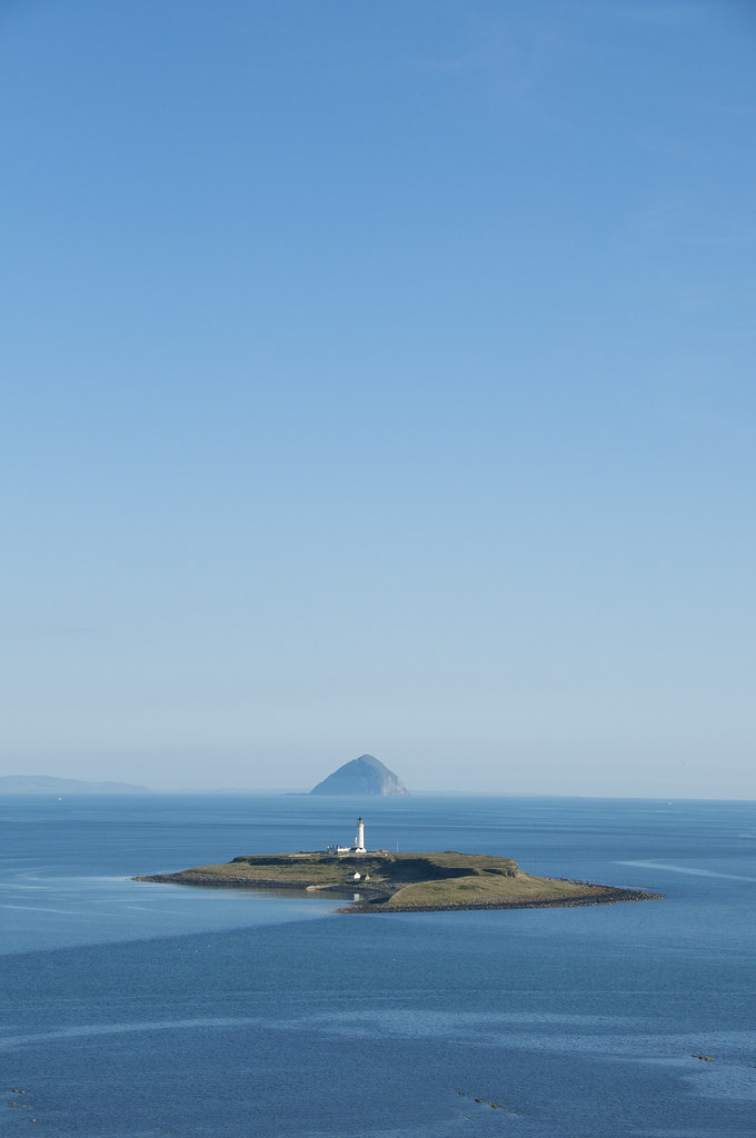 Islands of Pladda and Ailsa Craig Arran Island, Scotland Flickr