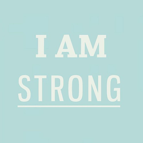 And so are you!! 😃😄😆😉 iamstrong youarestrong me yo… Flickr