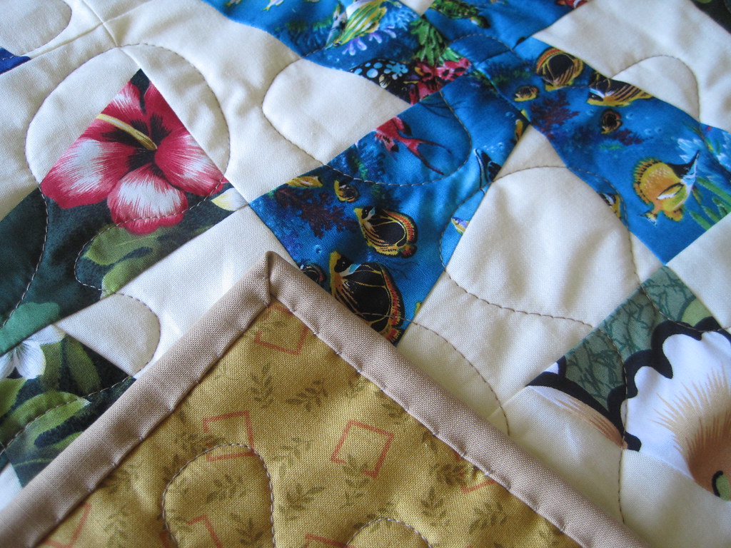 Another Hawaiian Baby Quilt Closeup Jean Cox Flickr