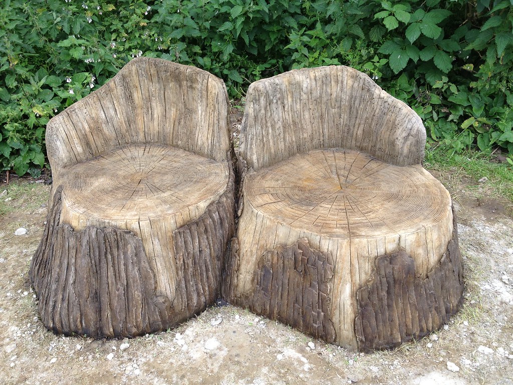 DAANIS Fake Tree Stump Seats