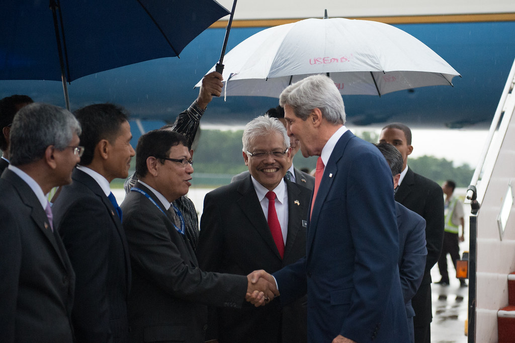 Secretary Kerry Arrives in Kuala Lumpur, Malaysia Kuala
