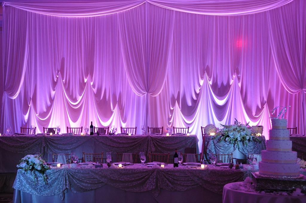 Custom Wedding Draperies by M & P Floral and Event Product… Flickr