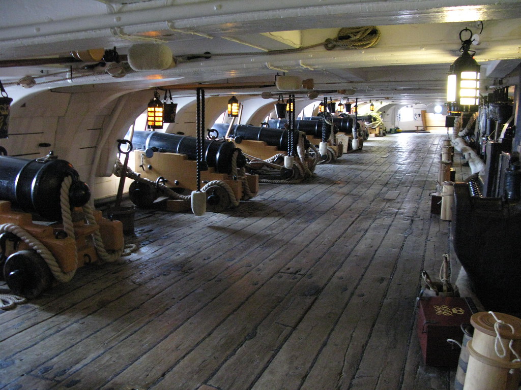 Lower gun deck Lower gun deck David Mallett Flickr