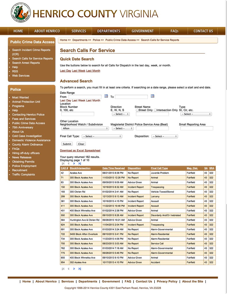 Henrico County VA Search Calls For Service Daniel X. O'Neil Flickr